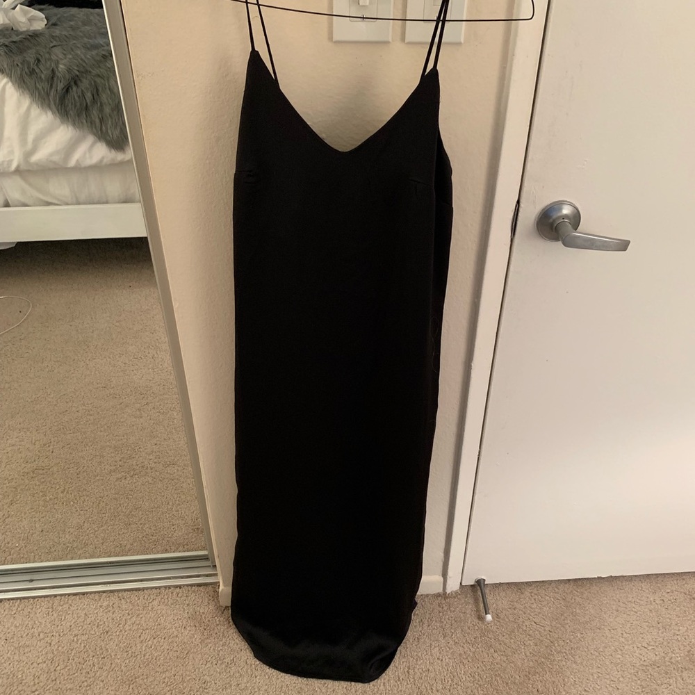 Black Slip Dress